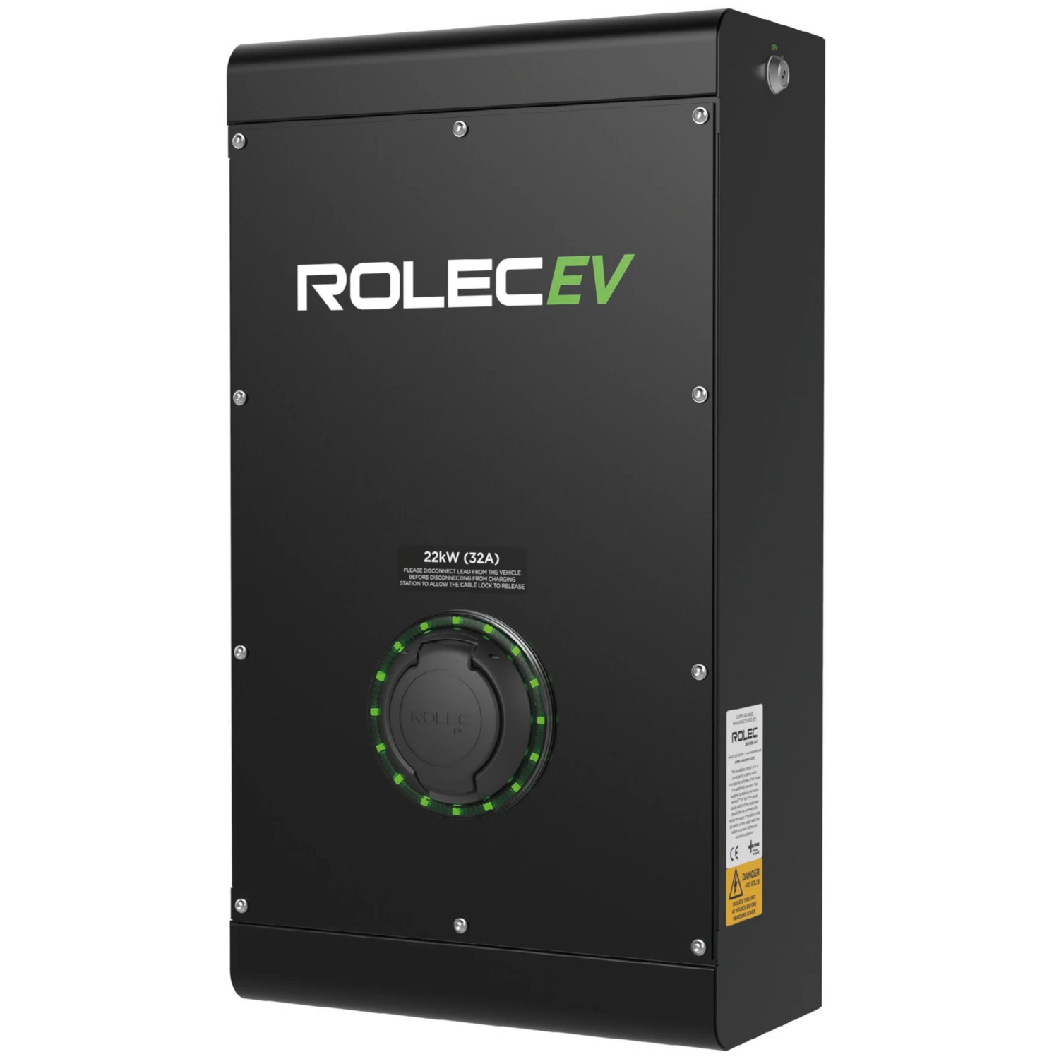 Naścienna stacja ładowania samochodów elektrycznych Rolec Securicharge EVSC0200
