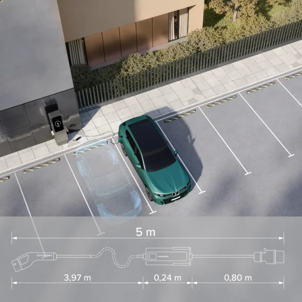 milivolt m311 11kw przenosna ladowarka wallbox ev typ 2 wifi tuya na sile 16a 21