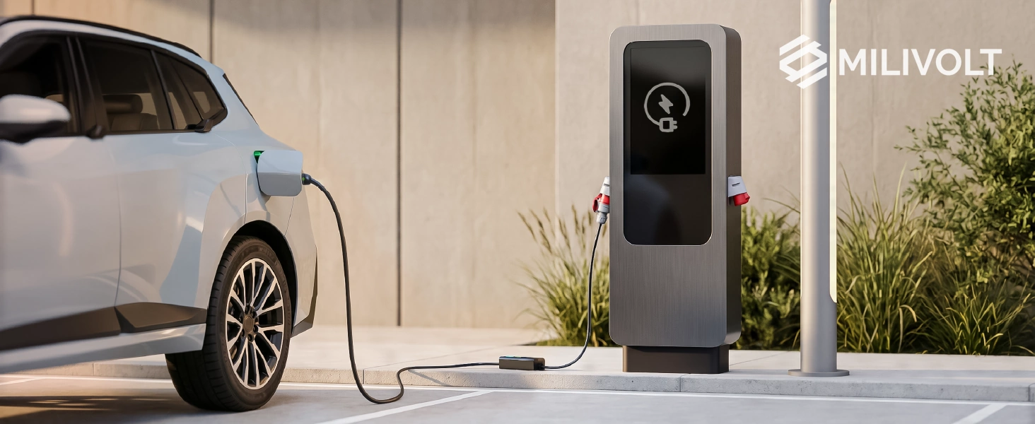milivolt m311 11kw przenosna ladowarka wallbox ev typ 2 wifi tuya na sile 16a milivolt m311 stopka 01 a