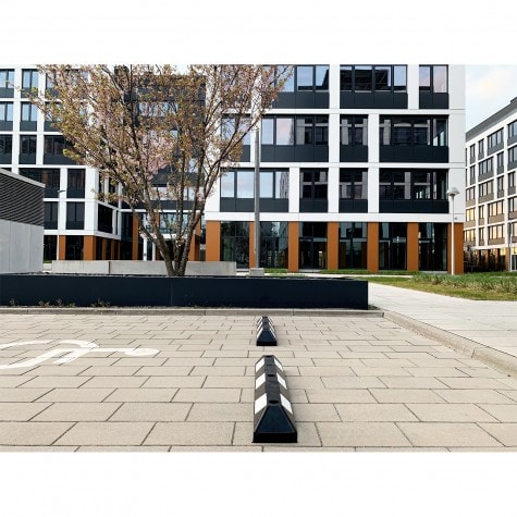 ogranicznik parkingowy dla stacji ładowania pojazdów