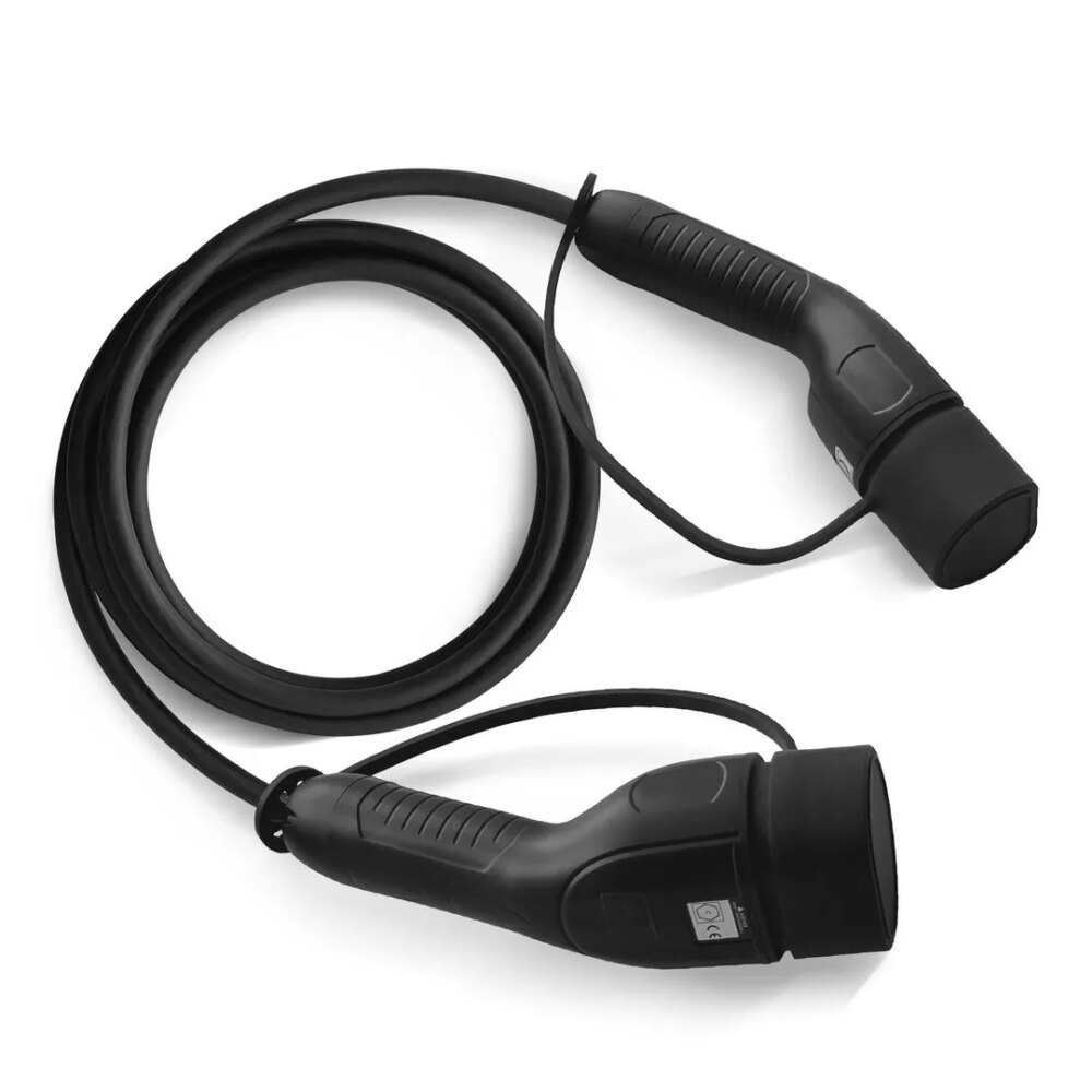Kabel ładowania samochodów elektrycznych Typ 2 na Typ 2 22kW 5m 10m