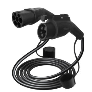 Kabel ładowania samochodów elektrycznych Typ 1 na Typ 2 7,4kW 5m