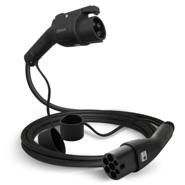 Kabel ładowania samochodów elektrycznych Typ 1 na Typ 2 7,4kW 5m