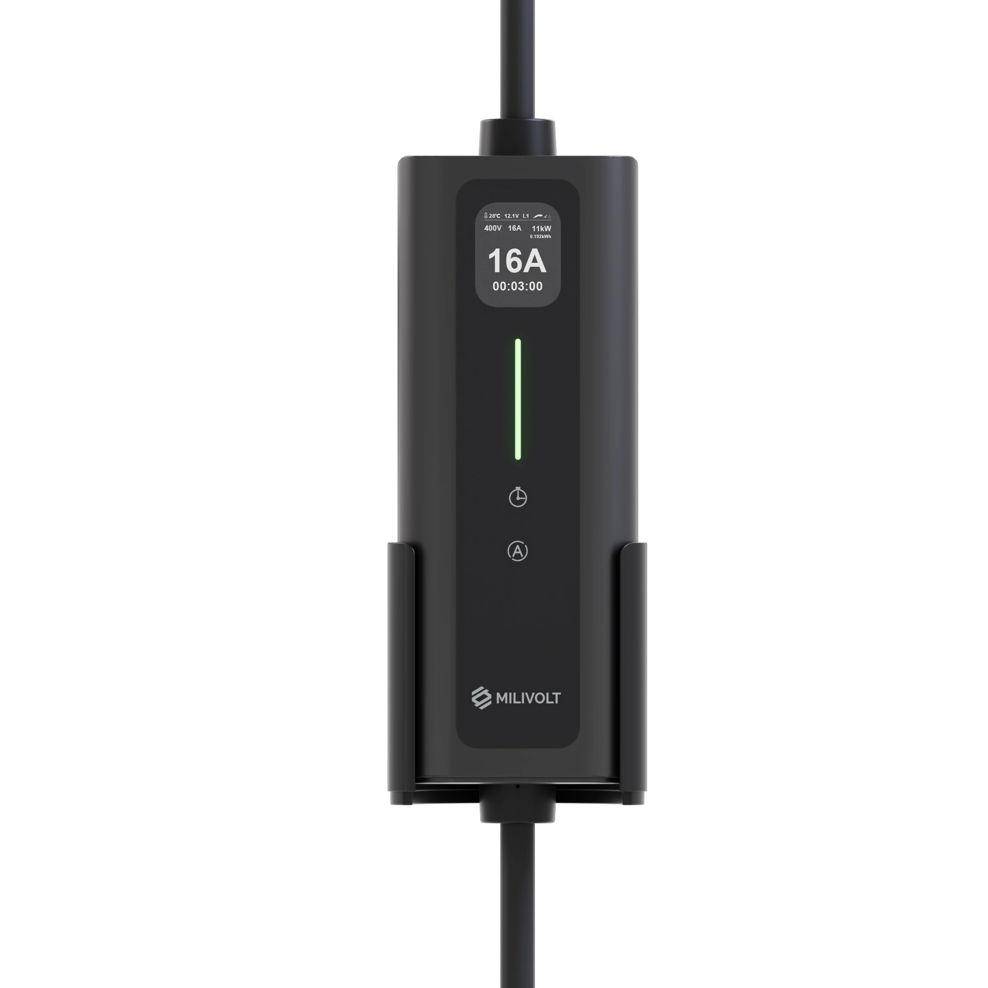 milivolt m311 11kw przenosna ladowarka wallbox ev typ 2 wifi tuya na sile 16a (11)