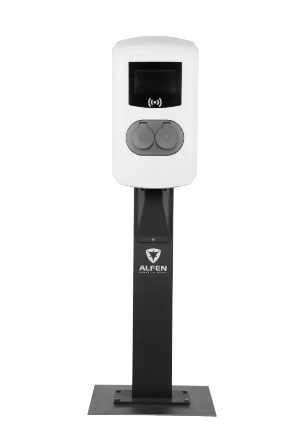 Eve Double white pole front
