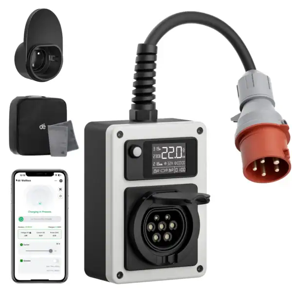 Mobilny wallbox 22kW de