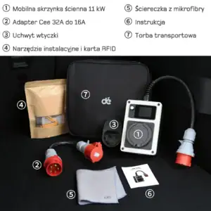 Mobilny wallbox de 11kW 30