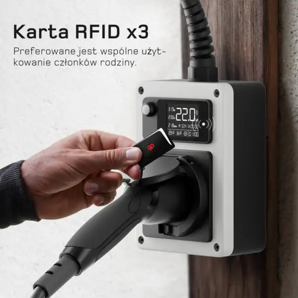 Mobilny wallbox de 22kW 7